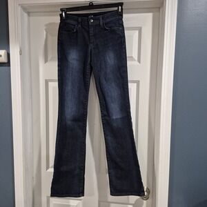 Joe's Jeans Womens 26 Curvy Bootcut Honey Low‎ Rise Dark Wash Stretch Y2K